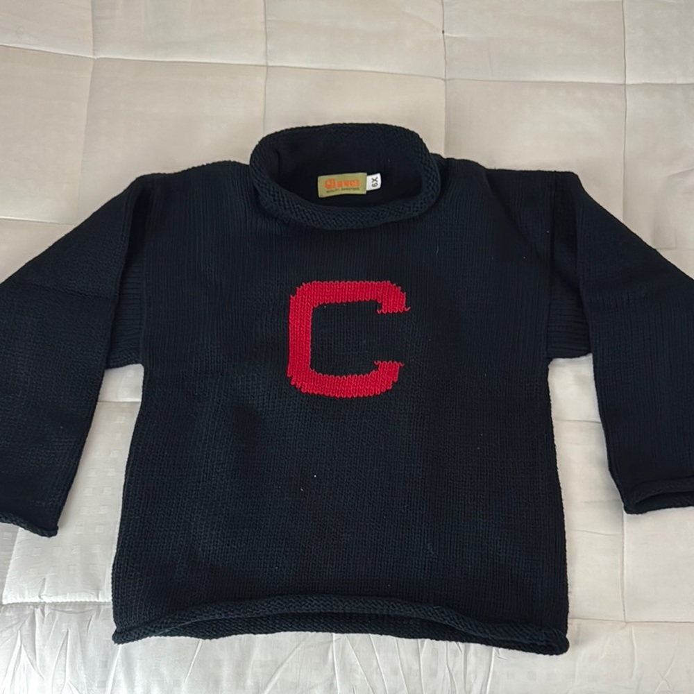 Girl Size 6X “C” Sweater
New without Tags